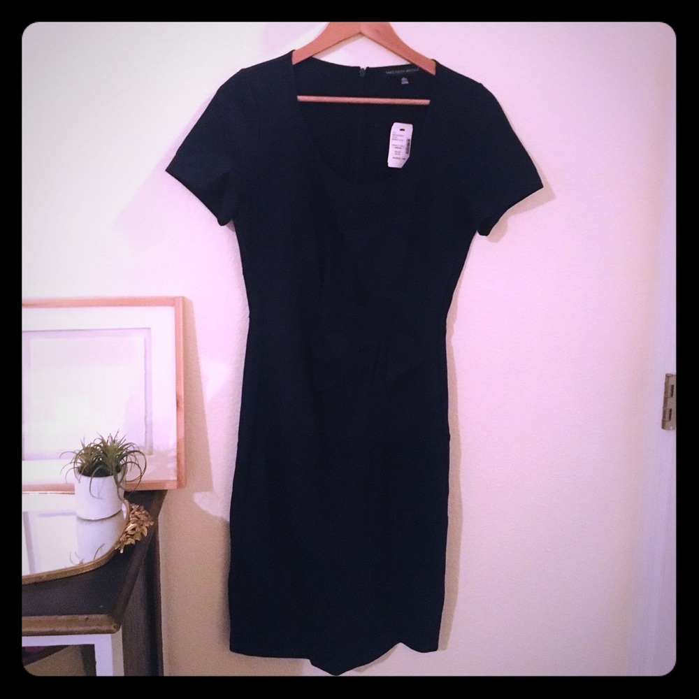 Saks 5th Avenue Navy Dress
